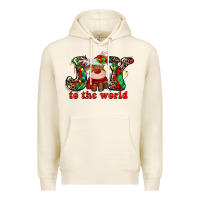 Tofu joy to the world christmas deer Premium Hoodie - MaliasSmallBusiness