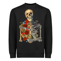 Black inhale peace exhale chaos Heavyweight Sweatshirt - RanaPortraitStore