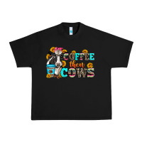 Black coffee then cows Urban Heavy Tee - Zillion Design Studio