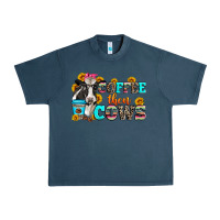 Midnight Navy coffee then cows Urban Heavy Tee - Zillion Design Studio