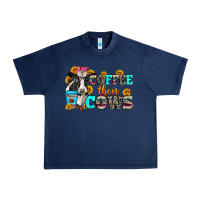 Navy coffee then cows Urban Heavy Tee - Zillion Design Studio