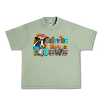 Oil Green coffee then cows Urban Heavy Tee - Zillion Design Studio