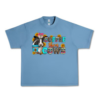 Pebble Blue coffee then cows Urban Heavy Tee - Zillion Design Studio