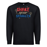 Black 4th of july america shake your sparkler Premium Sweatshirt - MaliasSmallBusiness