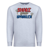 Heather Grey 4th of july america shake your sparkler Premium Sweatshirt - MaliasSmallBusiness
