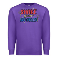 Purple 4th of july america shake your sparkler Premium Sweatshirt - MaliasSmallBusiness