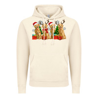 Vintage Artic golden dogs with christmas Vintage Hoodie - Zillion Design Studio