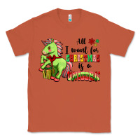 Copper All I Want For Christmas Is A Unicorn Classic Tee - FaDigitalArtStudio