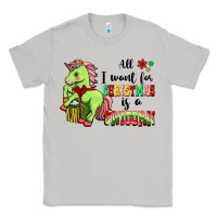 Moon Dust All I Want For Christmas Is A Unicorn Classic Tee - FaDigitalArtStudio