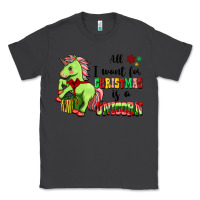 Smoke All I Want For Christmas Is A Unicorn Classic Tee - FaDigitalArtStudio