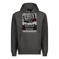 Charcoal Heather Dungeon Master, The Weaver of Lore & Fate Premium Hoodie - Bettercallsaul