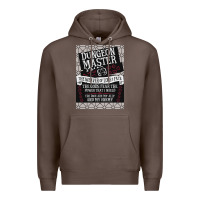 Coffee Dungeon Master, The Weaver of Lore & Fate Premium Hoodie - Bettercallsaul