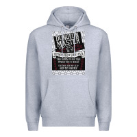 Heather Grey Dungeon Master, The Weaver of Lore & Fate Premium Hoodie - Bettercallsaul