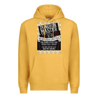 Mustard Dungeon Master, The Weaver of Lore & Fate Premium Hoodie - Bettercallsaul