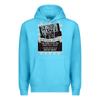 Ocean Blue Dungeon Master, The Weaver of Lore & Fate Premium Hoodie - Bettercallsaul