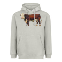 Moon Dust hereford bull Heavyweight Hoodie - LillyAllenDesigns