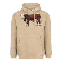 Hereford Bull Heavyweight Hoodie | Teevron