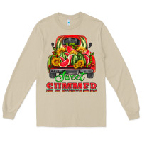 Mushroom sweet summer watermelon and truck Long Sleeve Tee - HRA Design Shop