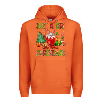 Carrot just a girl who loves christmas Premium Hoodie - MaliasSmallBusiness