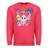 Cardinal soft pink easter Premium Sweatshirt - MaliasSmallBusiness
