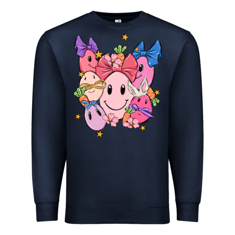 Soft Pink Easter Premium Sweatshirt by MaliasSmallBusiness | Teevron