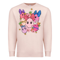 Pale Pink soft pink easter Premium Sweatshirt - MaliasSmallBusiness