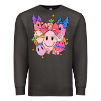 Smoke soft pink easter Premium Sweatshirt - MaliasSmallBusiness