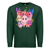 Sports Green soft pink easter Premium Sweatshirt - MaliasSmallBusiness