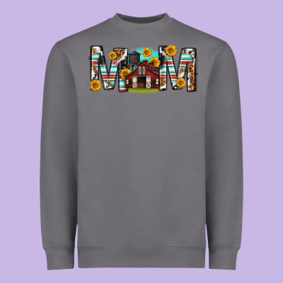 Heavyweight Sweatshirt barn mom western mother s day