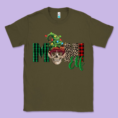 Boy Mini Elf Skull Classic Tee Designed By Fadigitalartstudio