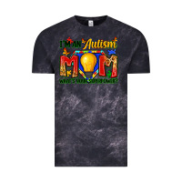 Cloud Black i'm an autism mom what's your superpower Vintage Tee - Zillion Design Studio