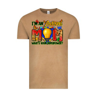 Vintage Camel i'm an autism mom what's your superpower Vintage Tee - Zillion Design Studio