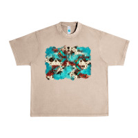 French Oak aztec cowhide background Urban Heavy Tee - Zillion Design Studio