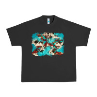 Aztec Cowhide Background Urban Heavy Tee | Teevron