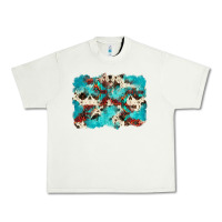 Pistachio aztec cowhide background Urban Heavy Tee - Zillion Design Studio