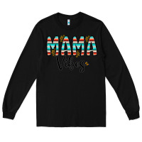 Black mama vibes Long Sleeve Tee - CowhideDigitalArt