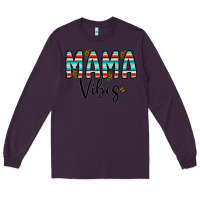 Plum mama vibes Long Sleeve Tee - CowhideDigitalArt