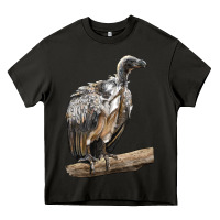 Asphalt Vulture Bird Heavy Core Tee - LillyAllenDesigns