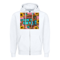 White cowgirls don't crty boots hat sunflowers tumbler Zipper Hoodie - Artiststas
