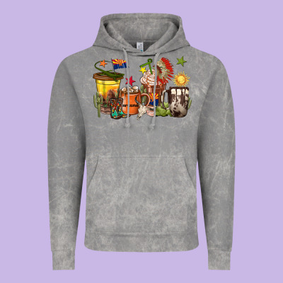 Vintage Hoodie arizona coffee cups