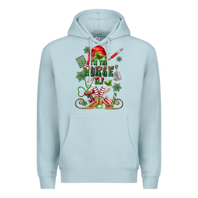 Im The Nurse Elf Premium Hoodie by MaliasSmallBusiness | Teevron