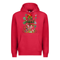 Cardinal im the nurse elf Premium Hoodie - MaliasSmallBusiness