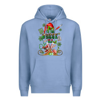 Colony Blue im the nurse elf Premium Hoodie - MaliasSmallBusiness