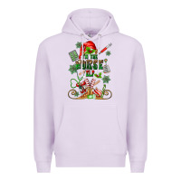 Lilac im the nurse elf Premium Hoodie - MaliasSmallBusiness