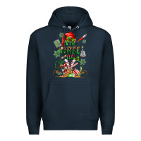 Navy im the nurse elf Premium Hoodie - MaliasSmallBusiness