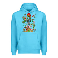 Ocean Blue im the nurse elf Premium Hoodie - MaliasSmallBusiness