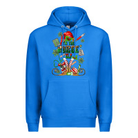 True Royal im the nurse elf Premium Hoodie - MaliasSmallBusiness