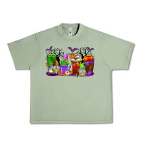 Oil Green Halloween Gnomes Coffee Cups Urban Heavy Tee - texasbilliewilder