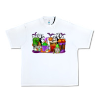 White Halloween Gnomes Coffee Cups Urban Heavy Tee - texasbilliewilder