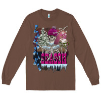 Chestnut freezing season skeleton Long Sleeve Tee - FaDigitalArtStudio